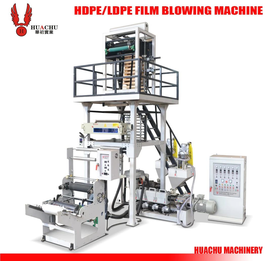 Plastic Blown Film Bag Extruder Making Machine Small Mini Lab