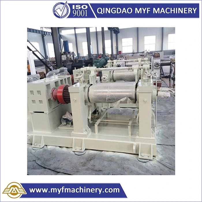 2 Roll Lab Rubber Mixing Mills Calender Machine with Cooling System