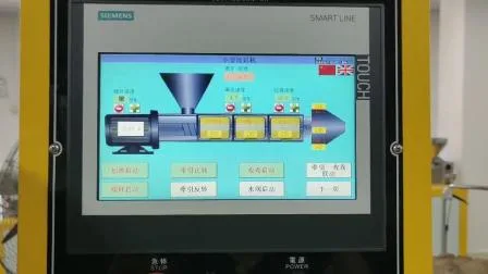 Máquina de extrusión para producción de film estirable y moldeado de plástico de laboratorio con extrusor único y función de calandria