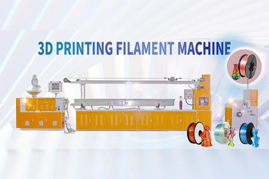 Línea de extrusión de filamentos de impresora 3D de extrusora de filamentos de venta directa de fábrica