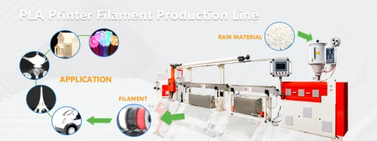 Máquina para fabricar filamentos PETG Máquina para fabricar filamentos para impresoras 3D Línea de extrusión de filamentos Peek